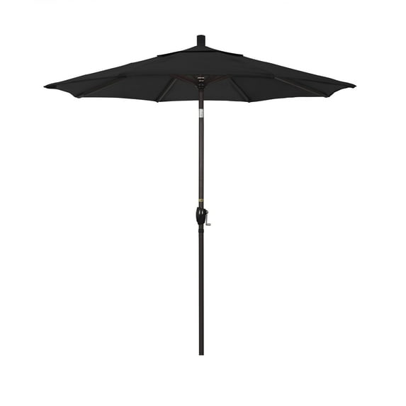 California Umbrella Pacific Trail Market Tilt Olefin Patio Umbrella, Multiple Colors