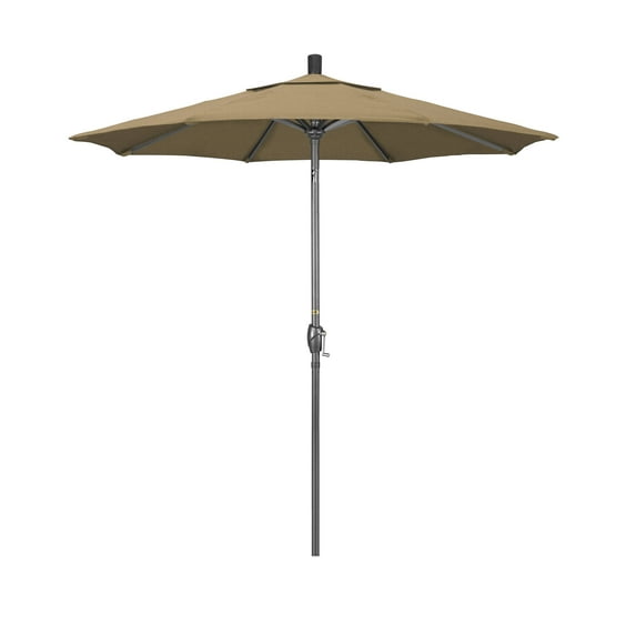 California Umbrella Pacific Trail Market Tilt Olefin Patio Umbrella, Multiple Colors