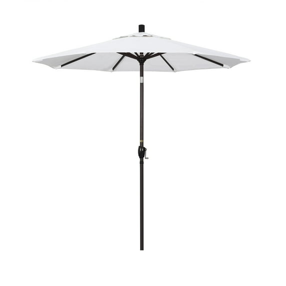 California Umbrella Pacific Trail Market Tilt Olefin Patio Umbrella, Multiple Colors