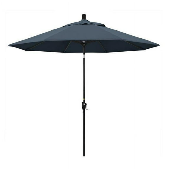 California Umbrella Pacific Trail Series Patio Market Umbrella in Pacifica with Aluminum Pole Aluminum Ribs Push Button Tilt Crank Lift
