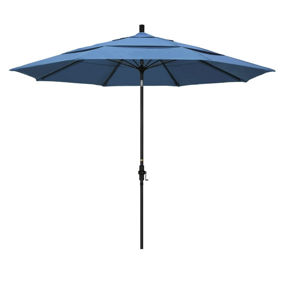 California Umbrella Sun Master Market Tilt Olefin Patio Umbrella, Multiple Colors