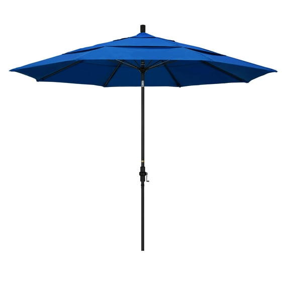 California Umbrella Sun Master Market Tilt Olefin Patio Umbrella, Multiple Colors