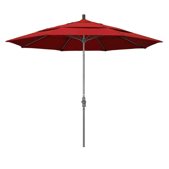 California Umbrella Sun Master Market Tilt Olefin Patio Umbrella, Multiple Colors