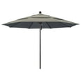 thumbnail image 1 of California Umbrella Venture 11' Bronze Market Umbrella in Dove, 1 of 2