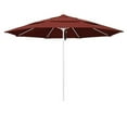 thumbnail image 1 of California Umbrella Venture 11' White Market Umbrella in Henna, 1 of 2
