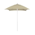 thumbnail image 1 of California Umbrella Venture 6' White Market Umbrella in Beige, 1 of 4