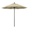 thumbnail image 1 of California Umbrella Venture 9' Bronze Market Umbrella in Beige, 1 of 5