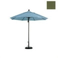 thumbnail image 1 of California Umbrella Venture 9' Bronze Market Umbrella in Fern, 1 of 3