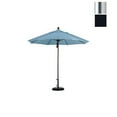 thumbnail image 1 of California Umbrella Venture 9' Silver Market Umbrella in Black, 1 of 5