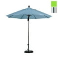 thumbnail image 1 of California Umbrella Venture 9' Silver Market Umbrella in Ginkgo, 1 of 4