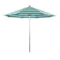 thumbnail image 1 of California Umbrella Venture 9' Silver Market Umbrella in Seaside, 1 of 5
