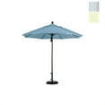 thumbnail image 1 of California Umbrella Venture 9' White Market Umbrella in Natural, 1 of 5
