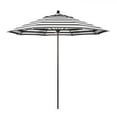 thumbnail image 1 of California Umbrella Venture Series 9 Ft Octagonal Aluminum Patio Umbrella W/ Push Lift & Fiberglass Ribs - Bronze Frame / Sunbrella Cabana Classic Canopy, 1 of 6