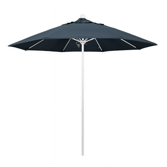 California Umbrella Venture Series Patio Market Umbrella in Pacifica with Aluminum Pole Fiberglass Ribs