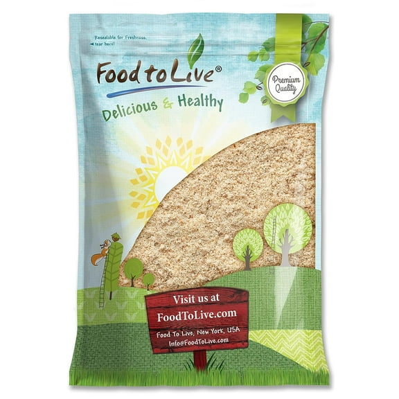 California Unblanched Almond Flour, 5 Pounds  Kosher, Raw, Vegan  by Food to Live