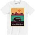 thumbnail image 1 of California Vintage Van Beautiful PeaceFul Sunset Family Holiday Vacation T-Shirt, 1 of 4