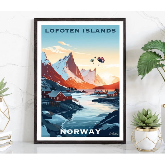 California Wall Art, Vintage Travel Home Decor #5174, 8x12 UNFRAMED