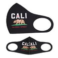 thumbnail image 1 of California Washable Reusable Protection Face Cover Stretch Handmade Cali Mask, 1 of 4