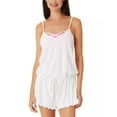 thumbnail image 1 of California Waves Juniors' Tie-Waist Swim Cover-Up Romper, 1 of 4