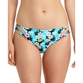 thumbnail image 1 of California Waves MULTI Floral-Print Strappy Bikini Swim Bottom, US Medium, 1 of 3
