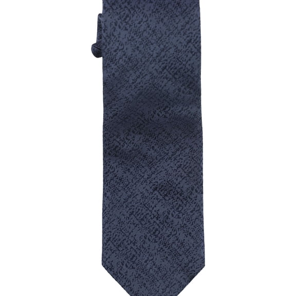 California Waves Mens Etched Self-tied Necktie, Blue, One Size