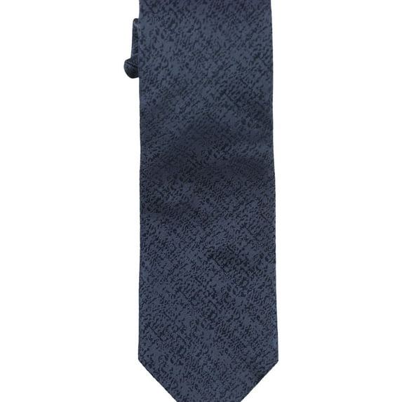 California Waves Mens Etched Self-tied Necktie, Blue, One Size
