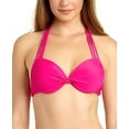thumbnail image 1 of California Waves RASPBERRY Juniors Underwire Push-up Bikini Swim Top, US X-Large, 1 of 1