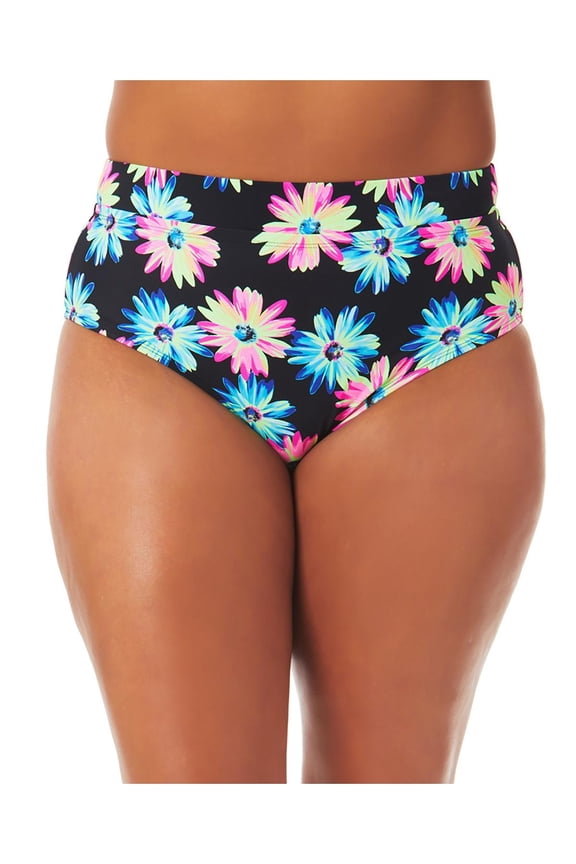 Womens Floral Hipster Swim Bottom Separates