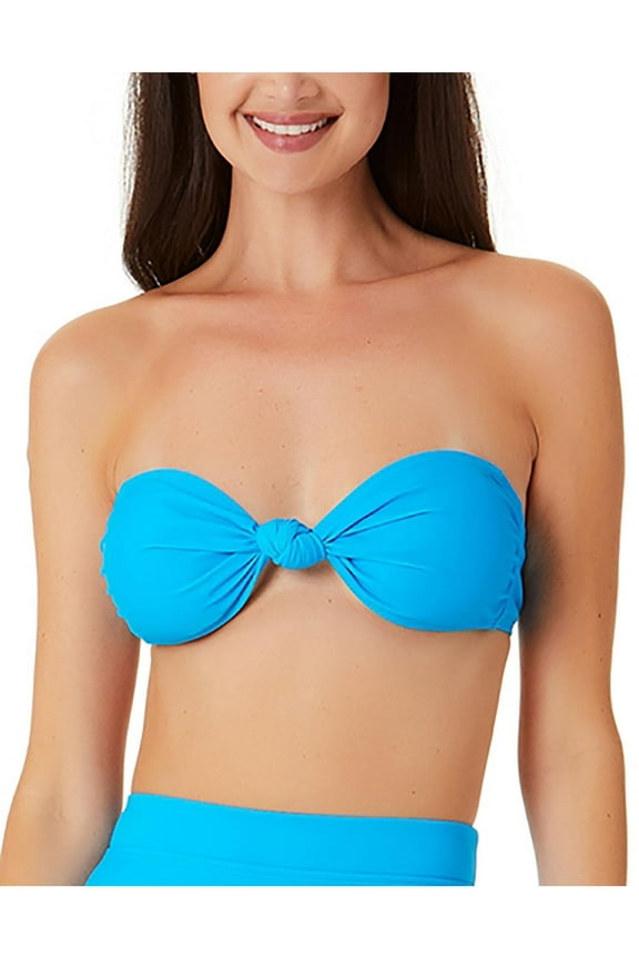 Womens Juniors Halter Tie Back Bikini Swim top