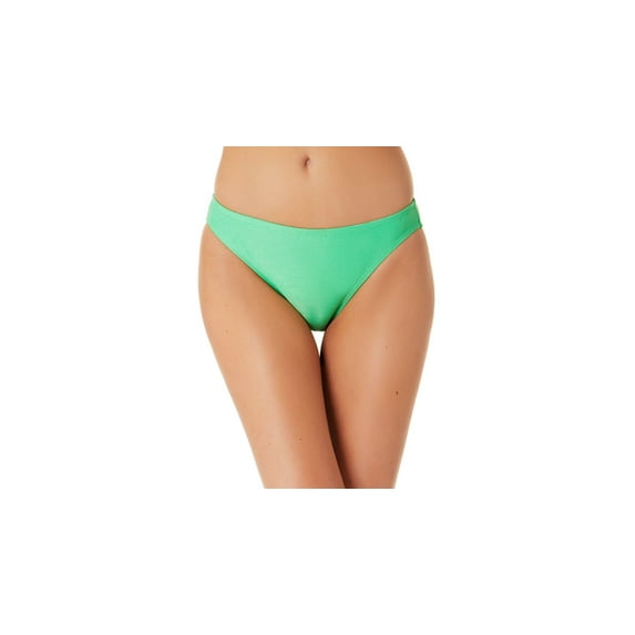Juniors' Metallic Shine Hipster Bikini Bottoms Mint S