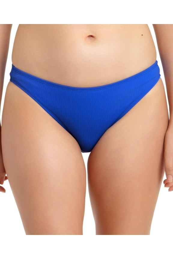 Womens Ribbed Bikini Swim Bottom Separates