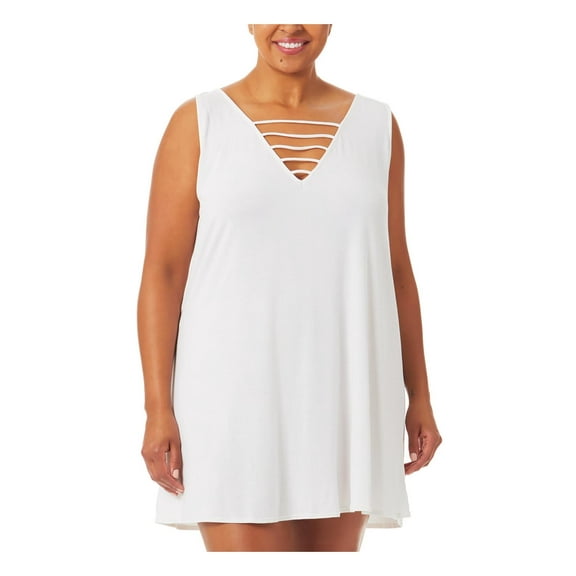 California Waves Womens Strappy Dress Cover-Up