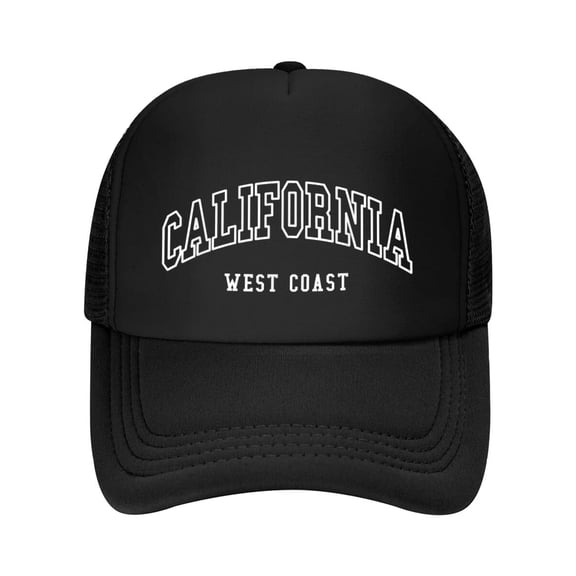 California - West Coast - Throwback Design - Classic Baseball Cap