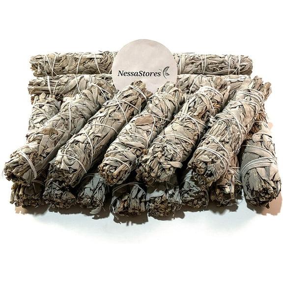 California White Sage Smudge Incense 5" Bundle #JC-137 (12 pcs)