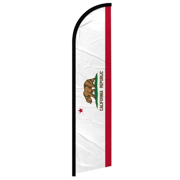 California Windless Banner Flag