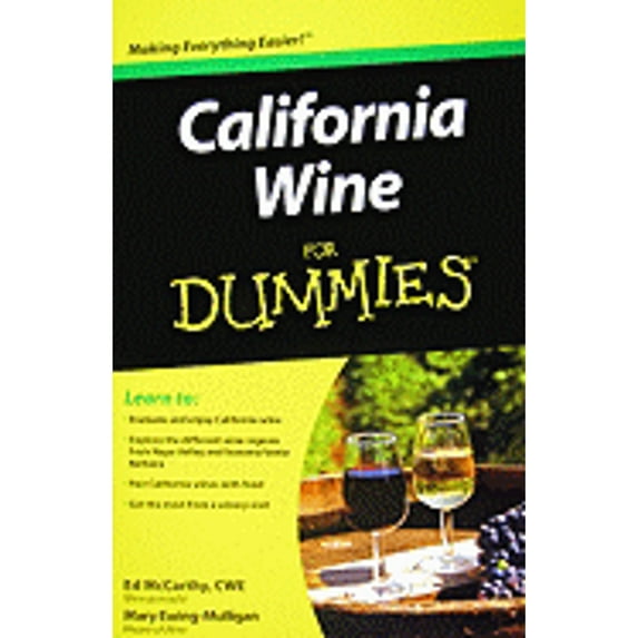 Pre-Owned California Wine Fd (Paperback) 0470376074 9780470376072