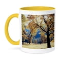 thumbnail image 1 of 3drose, California, Yosemite, California Black Oak Tree, 15oz Two-tone Yellow Mug, 1 of 6
