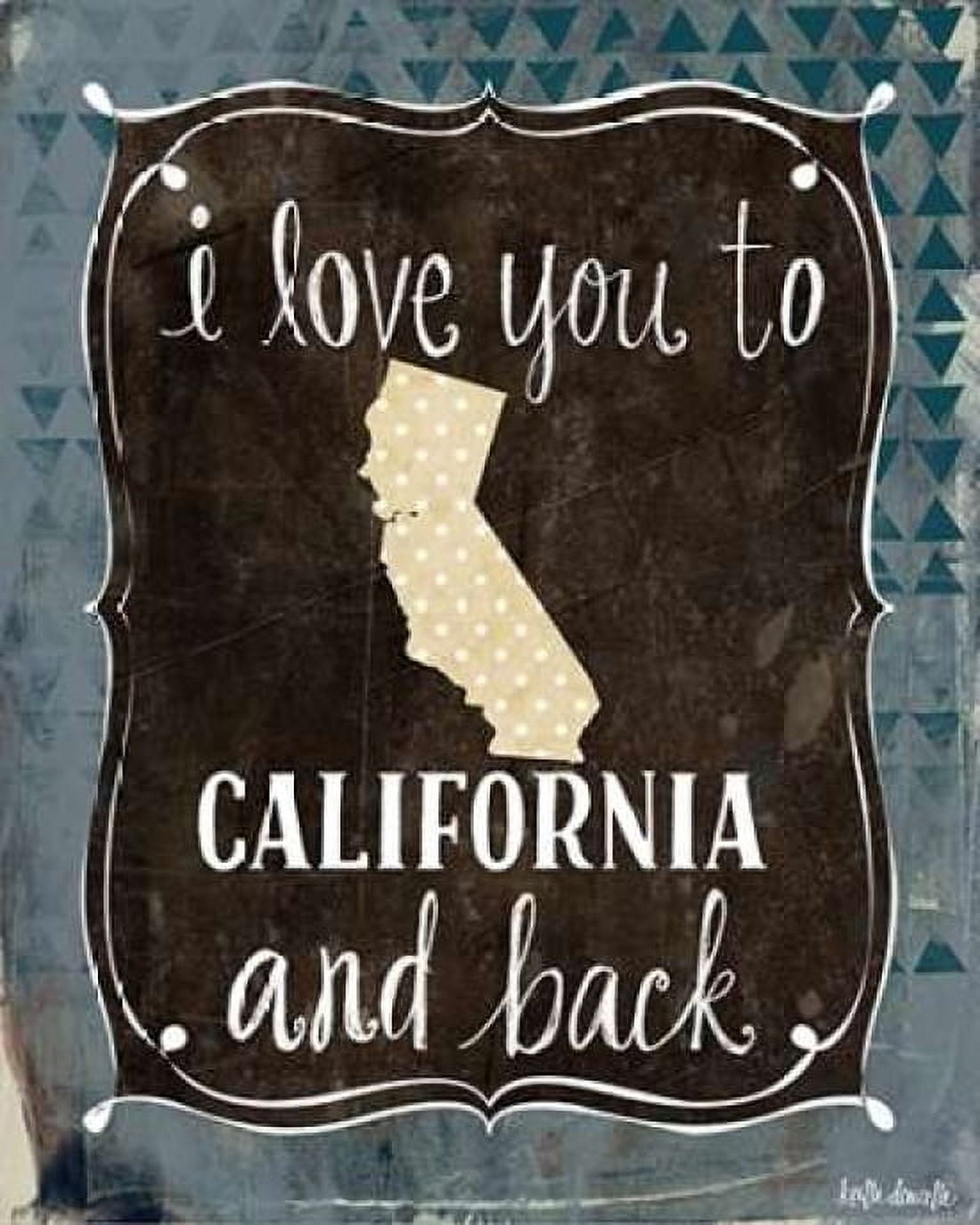 California and Back Canvas Art - Katie Doucette (24 x 30)