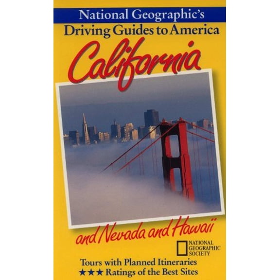 Pre-Owned National Geographic's Driving Guide to America: California and Nevada and Hawaii (Paperback) 0792234278 9780792234272