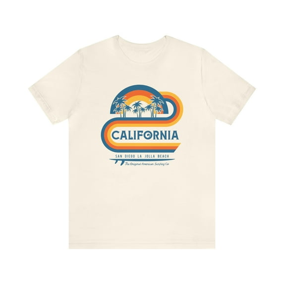 California vintage t shirt, vintage clothing, gift for her, gift for him