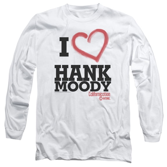 Californication - I Heart Hank Moody - Long Sleeve Shirt - Medium