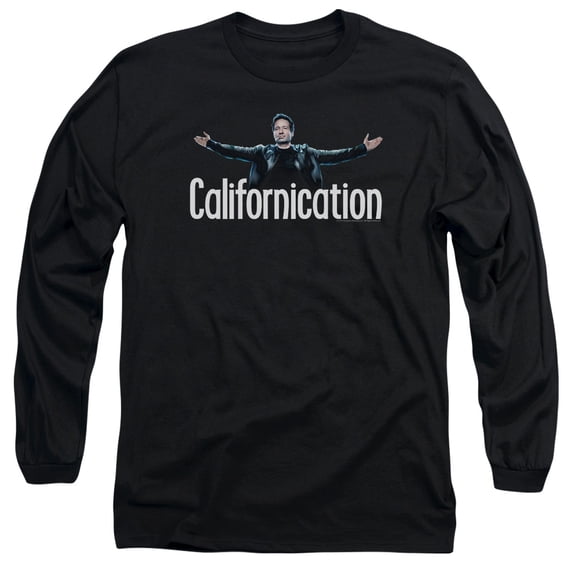 Californication Outstretched Long Sleeve Adult 18/1 T-Shirt Black