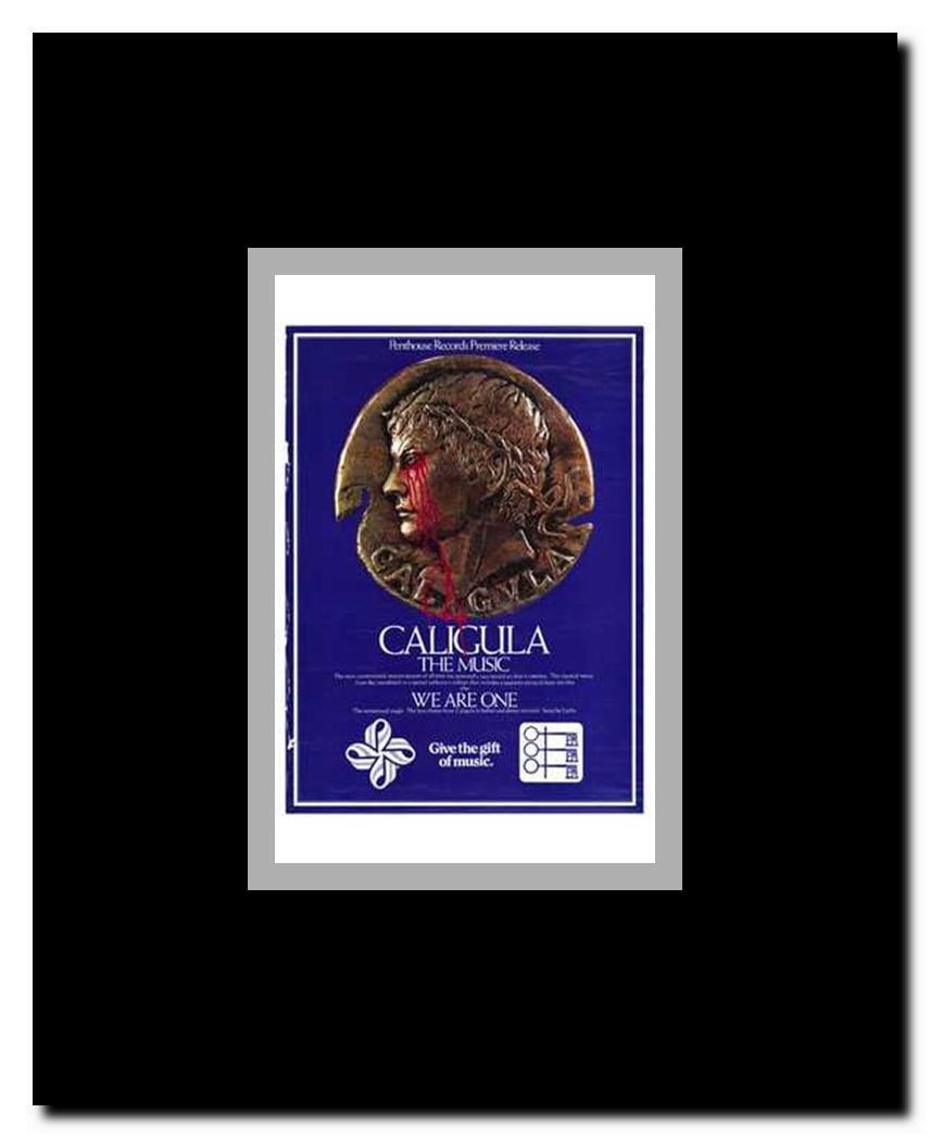Caligula Framed Movie Poster