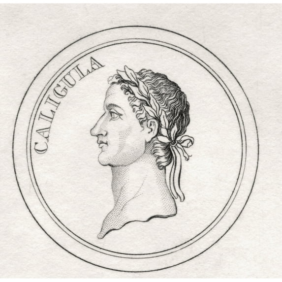 Caligula Gaius Julius Caesar Augustus Germanicus 12 41Ad Roman Emperor From The Book Crabbs Historical Dictionary Publ 1