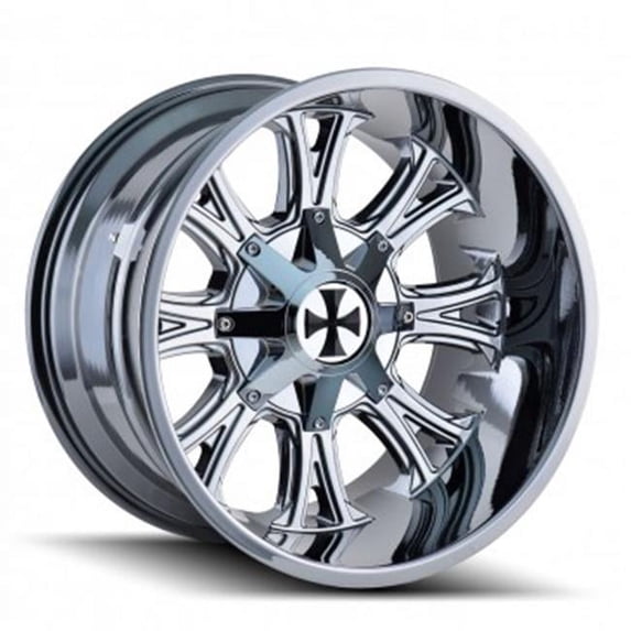 Calioffroad 9101-2976P2D 8-165.1, 8-170 PCD Americana Chrome Wheel