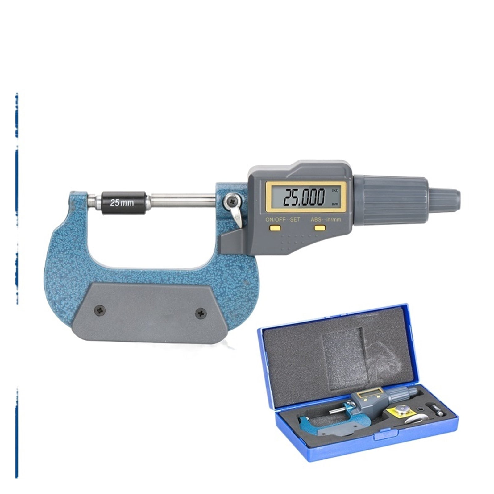 Caliper Electronic Outside Micrometer 0-25mm 25-50mm 50-75mm 75-100mm 0.001mm Measuring Instruments Tool Digital Caliper