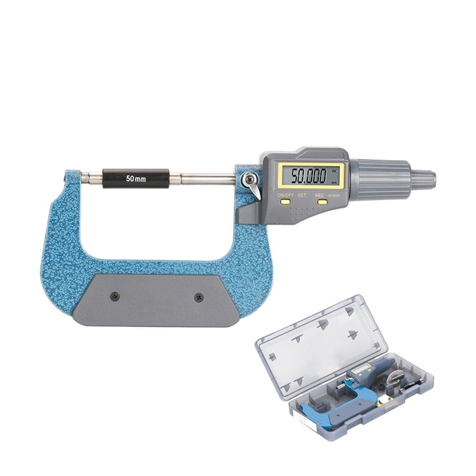 Caliper Electronic Outside Micrometer 0-25mm 25-50mm 50-75mm 75-100mm 0.001mm Measuring Instruments Tool Digital Caliper