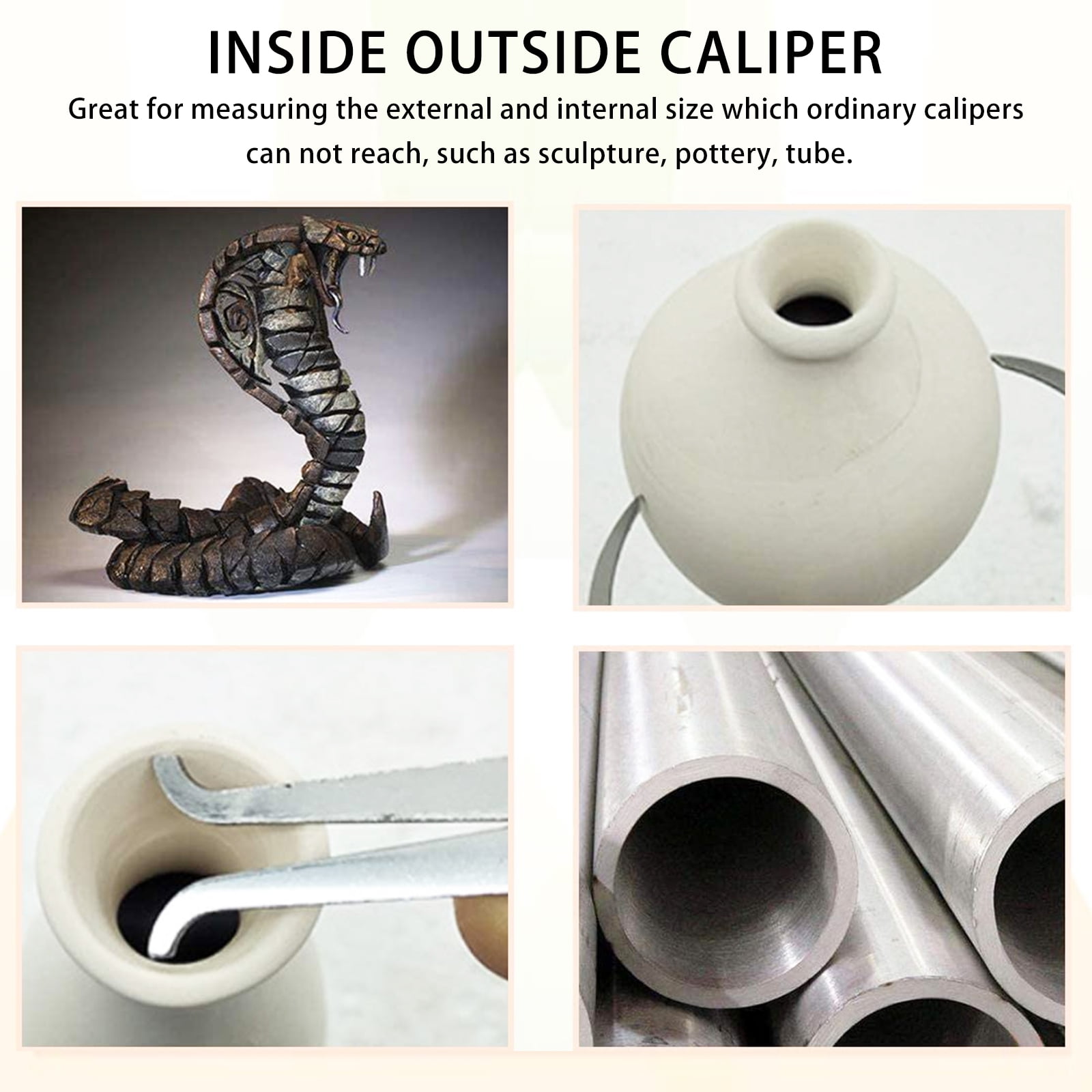 Caliper Inside Outside Modeling Tool Pottery Calipersceramic Measuring