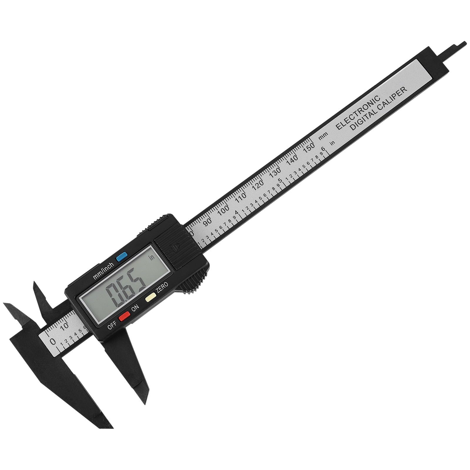Caliper Measuring Tool, Qfun Vernier Digital Caliper Stainless Steel 6