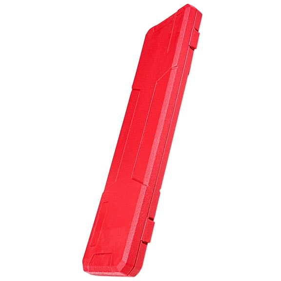Red Plastic Caliper Box for Storage with Sturdy Construction and Lightweight Design 5.2x3.8x2.4 Inches
